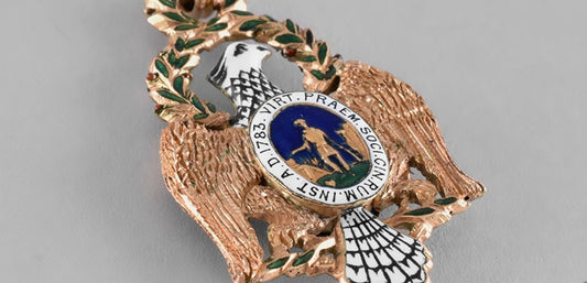 On Behalf of the Goodwin Estate, an early American Manufactured Order of the Cincinnati Eagle