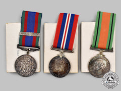 Canada, Commonwealth. Three Second War Canadian-Issued Medals, Boxed