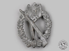 Germany, Wehrmacht. An Infantry Assault Badge, Silver Grade, By Grossmann & Co.