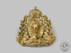Canada. Royal Canadian Mounted Police (Rcmp) Cap Badge With King's Crown