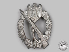 Germany, Wehrmacht. An Infantry Assault Badge, Silver Grade, Wilhelm Hobacher