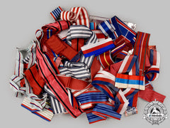 Czechoslovakia. A Mixed Lot Of Medal Ribbons