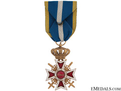 Order Of The Romanian Crown With Swords