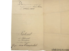 Documents To Oberstleutnant Graf Einsiedel