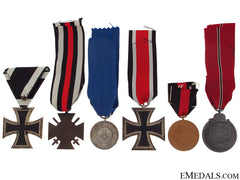 Six German Medals