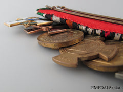 A Tsar Alexander No.1 Regiment Medal Bar For The 1870-71 Prussian War