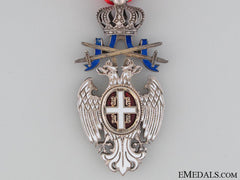 A Serbian Order Of The White Eagle; Knight With Swords