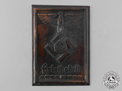 Germany, Rad. A Reich Labour Service Commemorative Plaque