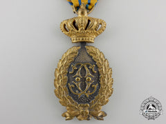 A Romanian Officer's Badge Of Honour For Twenty-Five Years' Military Service