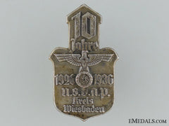 1926 Nsdap Weisbaden Tinnie