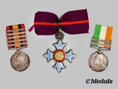 United Kingdom. An Order Of The British Empire Commander & South African Medals To Colonel Octavius Todd, R.a.m.c