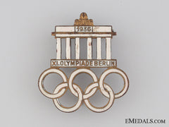 1936 Xi Summer Olympic Games Berlin Pin