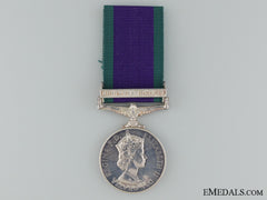 1962-2007 General Service Medal To Pte. I.s.lucas