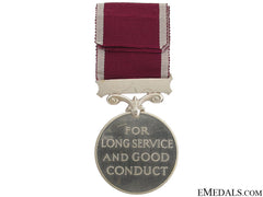 A Canadian Long Service & Good Conduct Medal