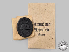 Germany, Wehrmacht. A Mint And Unissued Black Grade Wound Badge, By Heinrich Wander
