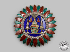 Thailand, Kingdom. A Most Noble Order Of The Crown Of Thailand, I Class Knight Grand Cross Star, C.1910