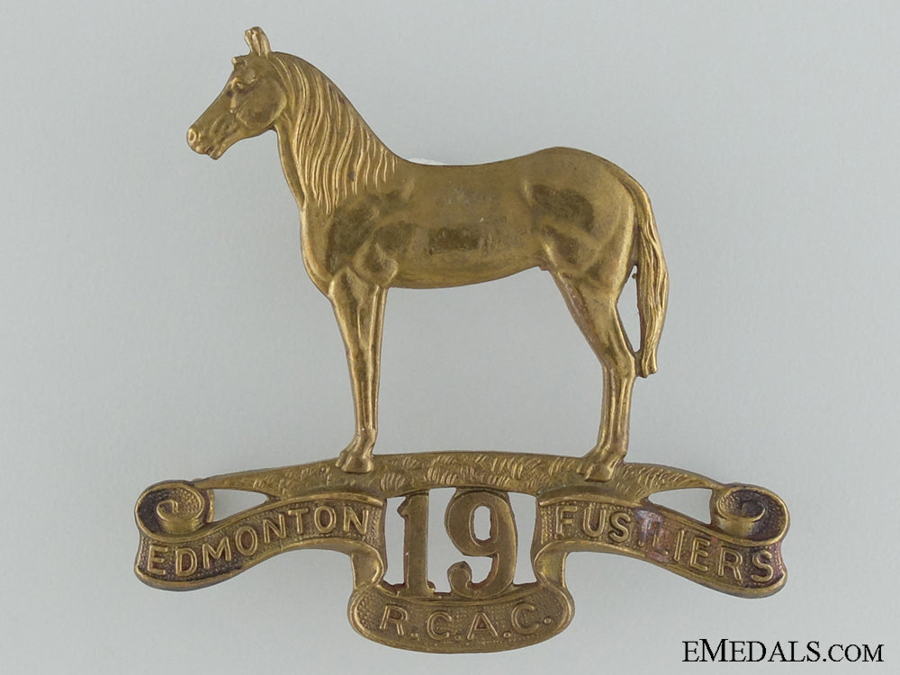 19_th_edmonton_fusiliers_r.c.a.c._cap_badge,_c.1946_19th_edmonton_fu_537e63fe42bc4