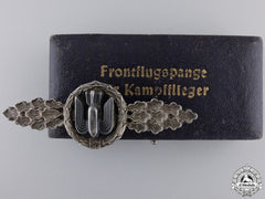 A Silver Grade Luftwaffe Bomber Squadron Clasp With Case
