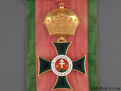 A Napoleonic Austrian Order Of St. Stephen In Gold