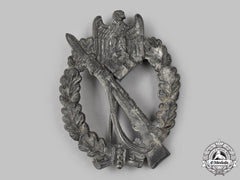 Germany, Wehrmacht. An Infantry Assault Badge, Silver Grade, By Friedrich Orth