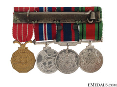 A Canadian Forces Decoration Miniature Group