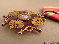 The Order Of St. Stanislaus In Gold