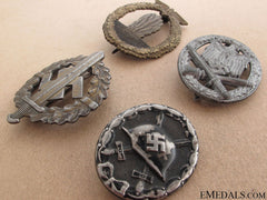 Wwii Four German Badges