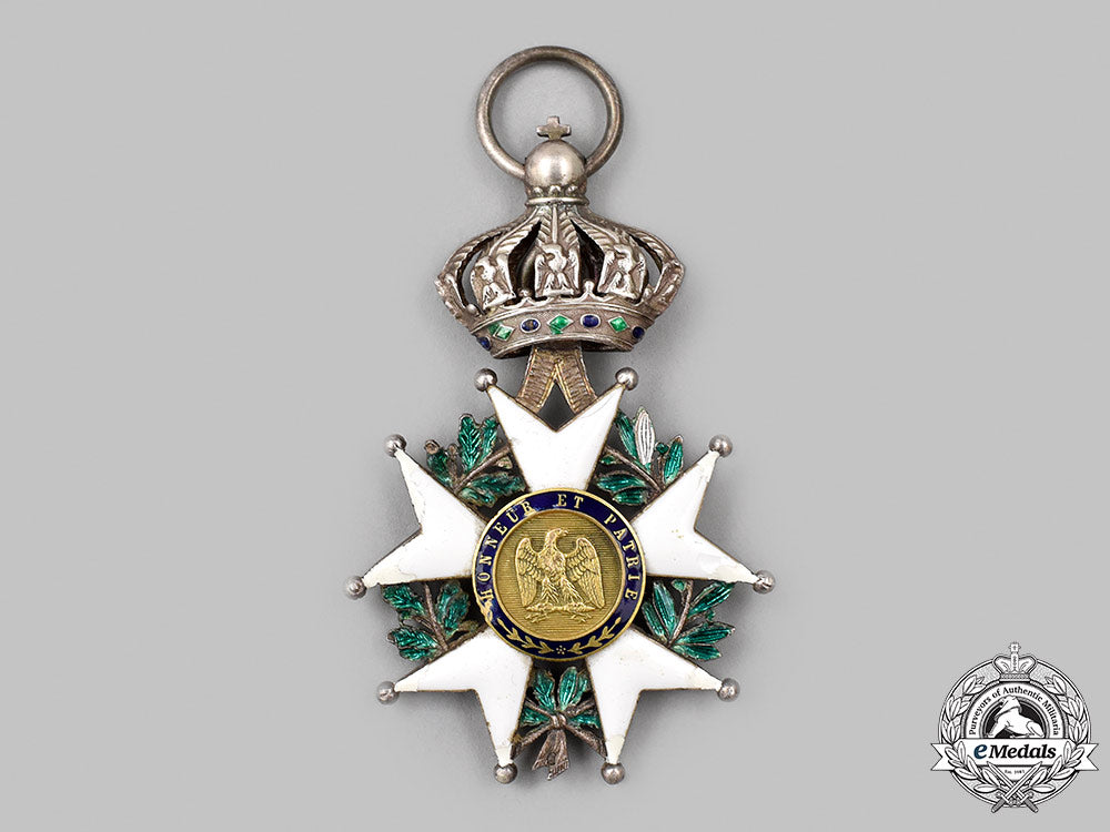 france,_ii_empire._an_order_of_the_legion_of_honour,_v_class_knight,_c.1845_25_m21_mnc2335