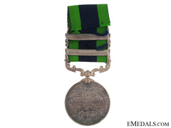 India General Service Medal - 12Th Frontier Force Regiment