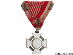 Military Merit Cross With War Decoration By Mayer