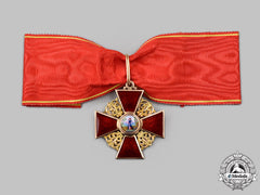 Russia, Imperial. An Order Of St. Anne In Gold, Ii Class, Civil Division, By Aleksandr Krivovichev, C.1900