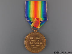 Wwi Victory Medal - Lieutenant A.b. Clements Rfa