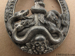 Anti-Partisan Badge, Silver Grade