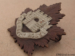Wwii Fort Garry Horse Officer Cap Badge