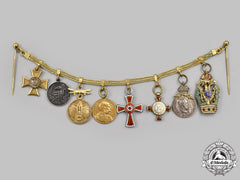 Austria, Empire. A First War Miniature Order Of The Iron Crown Chain