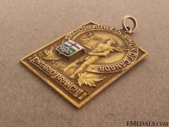 Ontario Boxing Championship Medal In Gold - 1932