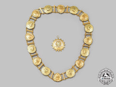 Bahrain, Kingdom. An Order Of Sheikh Isa Ibn Salman Al Khalifa, Exceptional Collar And Collar Badge, C.1999