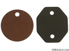 Pair Of Wwii Canadian Id Tags