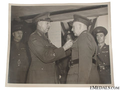 Wwii General H.d.g. Crerar Press Release Photos