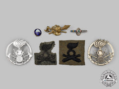 Italy, Kingdom, Republic. A Lot Of Seven First War, Second War And Post War Badges