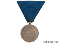 Silver Medal For Zeal, 1913