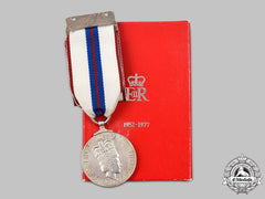 Canada, Commonwealth. A Queen Elizabeth Ii Silver Jubilee Medal 1952-1977, Canadian Issue