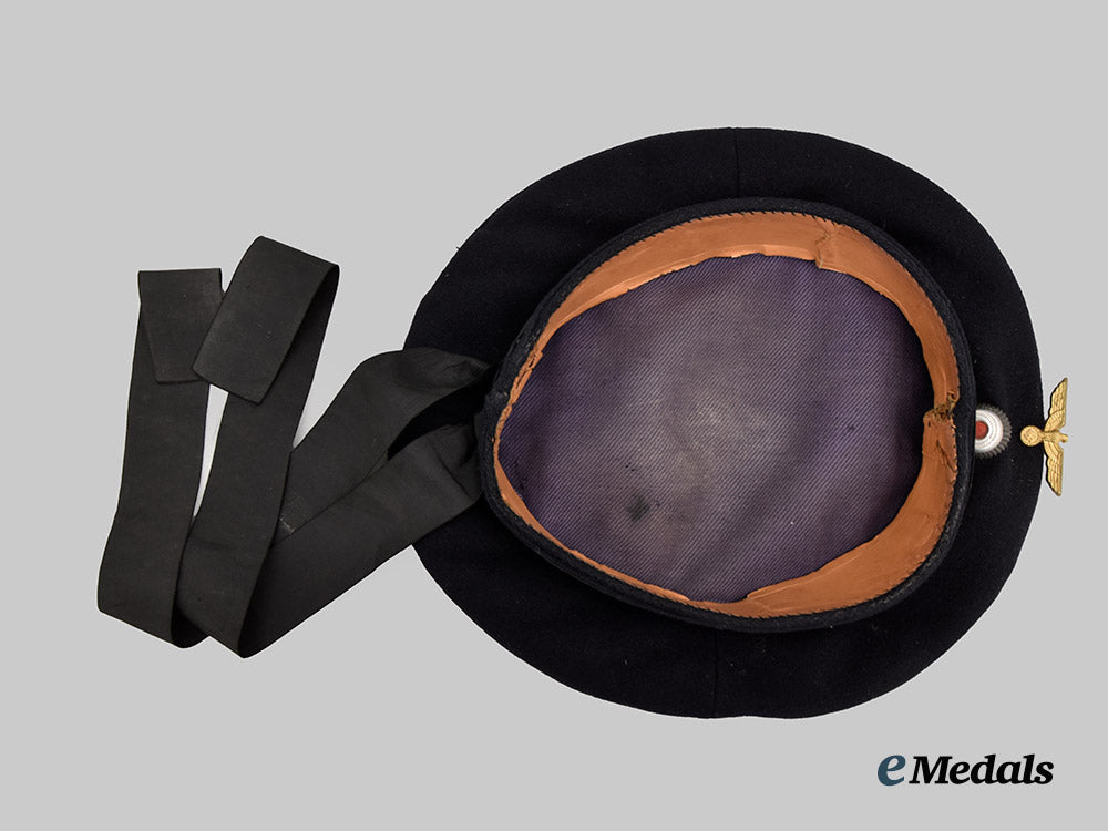 Germany, Kriegsmarine. A Blue Sailor’s Cap, Non-Commissioned Officer Training Department