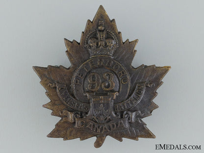 93_rd_battalion(_peterborough,_ontario)_cap_badge_cef_93rd_battalion___5371266e2fb31