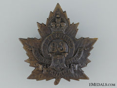 93Rd Battalion (Peterborough, Ontario) Cap Badge Cef