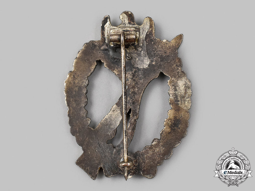 germany,_wehrmacht._an_owner-_attributed_infantry_assault_badge,_silver_grade,_by_rudolf_souval_94_m21_mnc3063