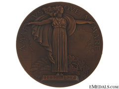 60Th Anniversary Of Confederation Commemorative Table Medal