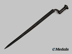 Austria, Empire. An Augustin Jäger Pioneer Carbine M1849 Sword-Socket Bayonet
