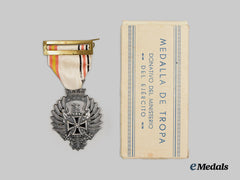Spain, Spanish State. A Boxed Spanish-Made Medal of the Russian Campaign by Diez Y. Compañia