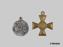 Russia, Imperial. A Pair of Decorations for the Russo-Japanese and First World Wars